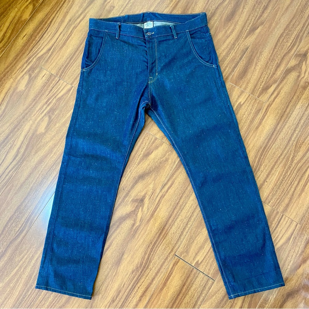 Railcar Fine Goods Denim Flight Trousers size 35